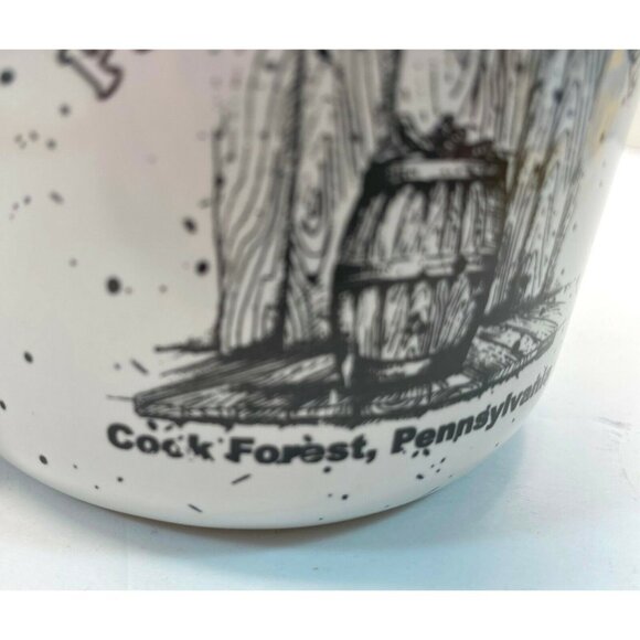 The Pickle Barrel Restaurant Campfire Style Enamel Mug Cook Forest Pennsylvania - Picture 3 of 10